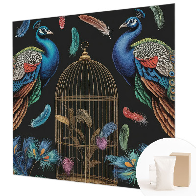 Vliesová fototapeta s potiskem Exotické pávy