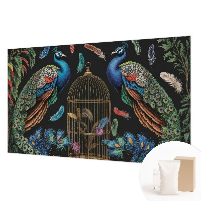 Vliesová fototapeta s potiskem Exotické pávy