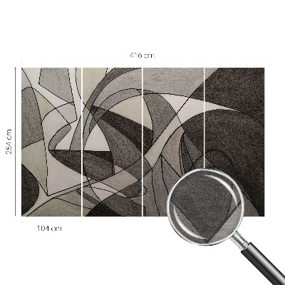 3D fototapeta Geometrická abstrakce