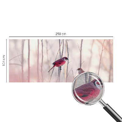 Vliesová fototapeta do ložnice Ptačí pár