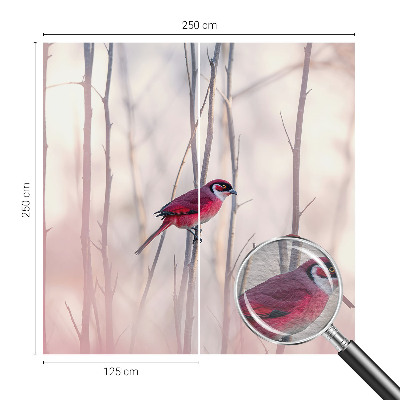 Vliesová fototapeta do ložnice Ptačí pár