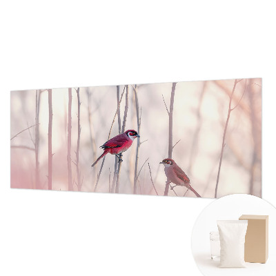 Vliesová fototapeta do ložnice Ptačí pár