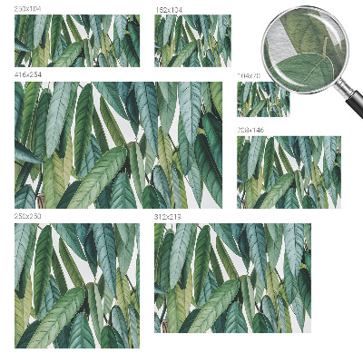 Fototapeta s potiskem na vliesu Přírodní listy