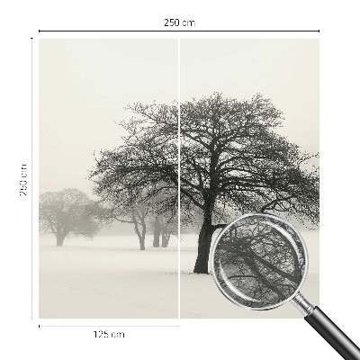 Fototapeta na míru do obýváku Zimní stromy