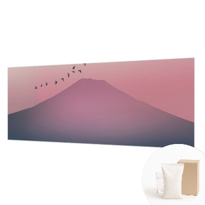 Fototapeta na míru do ložnice Horský západ