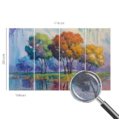 Fotografická tapeta vliesová Abstrakce stromu
