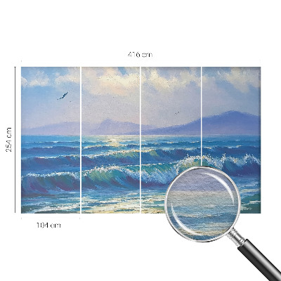 Fototapeta na stěnu Mořské vlny