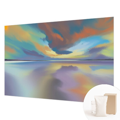 3D fototapeta Duhový západ slunce