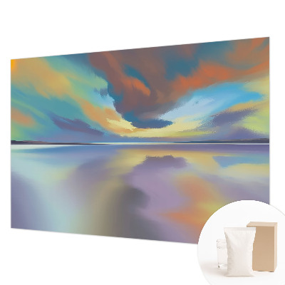3D fototapeta Duhový západ slunce