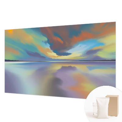3D fototapeta Duhový západ slunce