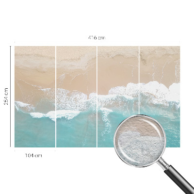 Vliesová fototapeta na zeď Řvoucí vlny