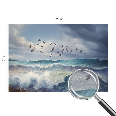 Vliesová fototapeta do obýváků Mořské vlny