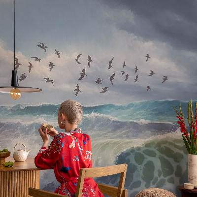 Vliesová fototapeta do obýváků Mořské vlny