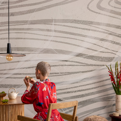 Vliesová fototapeta na zeď Vlnité čáry
