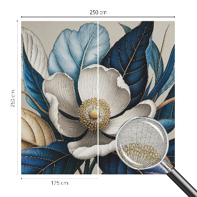 Vliesová fototapeta do ložnice Elegantní flóra