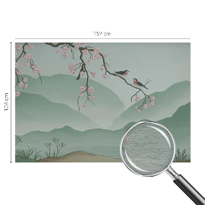 Vliesová fototapeta do obýváků Japonská serenáda