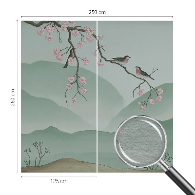 Vliesová fototapeta do obýváků Japonská serenáda