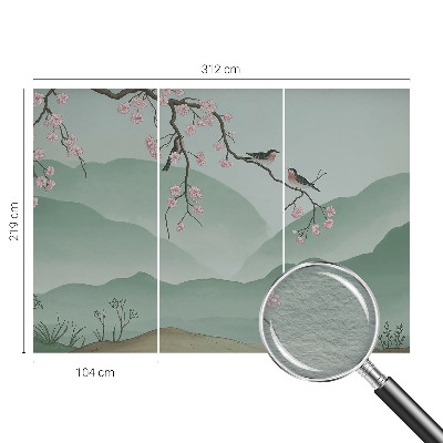 Vliesová fototapeta do obýváků Japonská serenáda