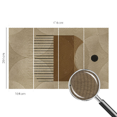 Fotografická tapeta vliesová Geometrie harmonie