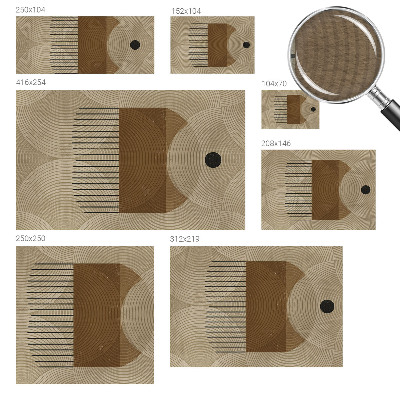 Fotografická tapeta vliesová Geometrie harmonie