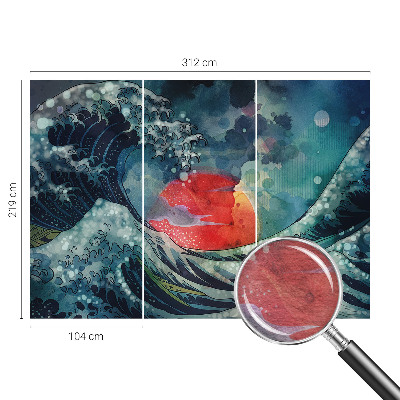 Fototapeta s potiskem na vliesu Oceánský východ