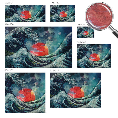 Fototapeta s potiskem na vliesu Oceánský východ
