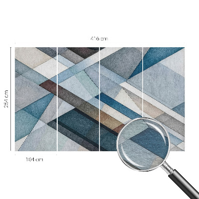 Vliesová fototapeta na zeď Abstraktní geometrie