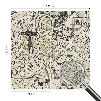 Fotografická tapeta vliesová Geometrická abstrakce