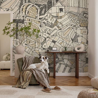 Fotografická tapeta vliesová Geometrická abstrakce