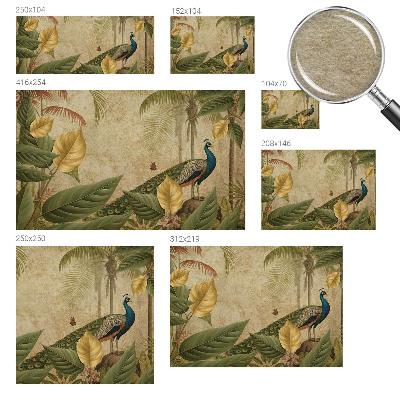 Fototapeta s potiskem na vliesu Exotický pták