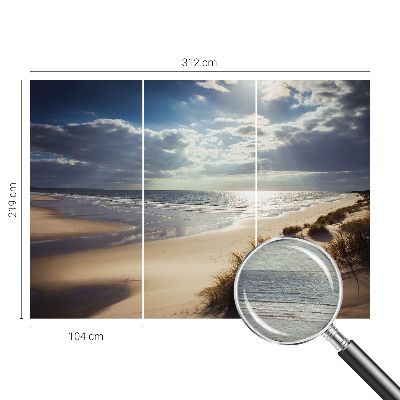 Fototapeta na míru do ložnice Zářivý břeh