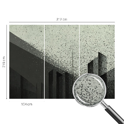 Vliesová fototapeta do obýváků Geometrie města
