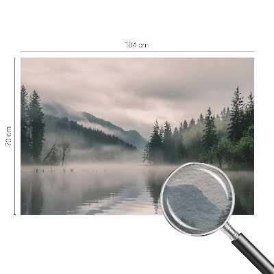 Fototapeta s potiskem na vliesu Atmosférické jezero