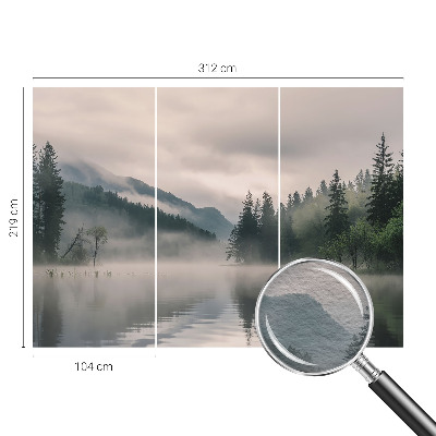 Fototapeta s potiskem na vliesu Atmosférické jezero