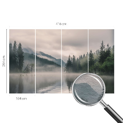 Fototapeta s potiskem na vliesu Atmosférické jezero