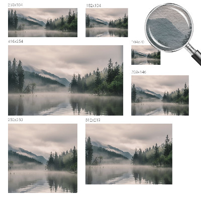 Fototapeta s potiskem na vliesu Atmosférické jezero