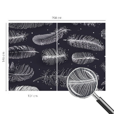 Fotografická tapeta na vliesu Jemné peří