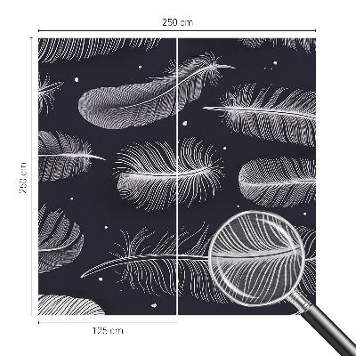 Fotografická tapeta na vliesu Jemné peří