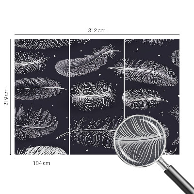 Fotografická tapeta na vliesu Jemné peří