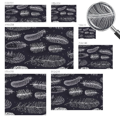 Fotografická tapeta na vliesu Jemné peří