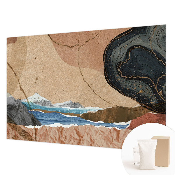 Vliesová fototapeta s potiskem Abstraktní krajina