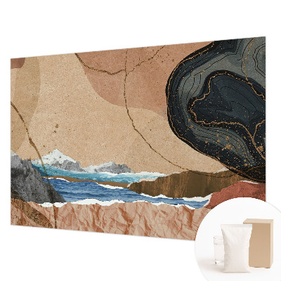 Vliesová fototapeta s potiskem Abstraktní krajina