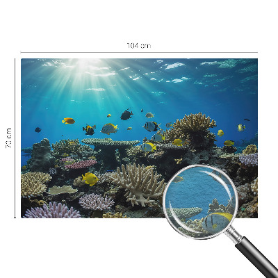 Fototapeta na míru do ložnice Podvodní svět