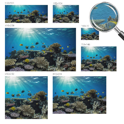 Fototapeta na míru do ložnice Podvodní svět