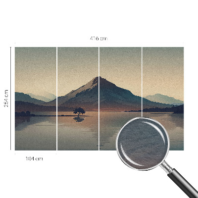 Vliesová fototapeta pro děti Horská krajina