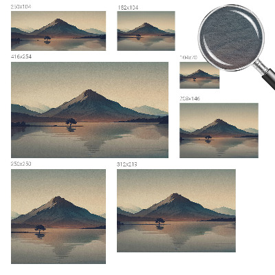 Vliesová fototapeta pro děti Horská krajina