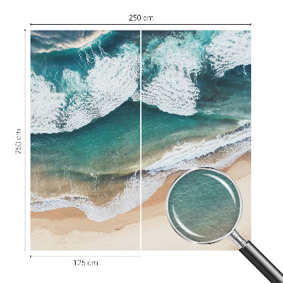 Fotografická tapeta vliesová Mořské vlny