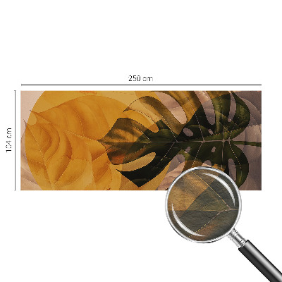 Fototapeta na míru do ložnice Abstraktní listy