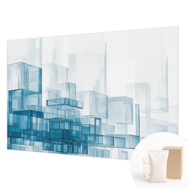 3D fototapeta Průhledné kostky