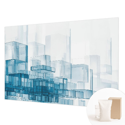 3D fototapeta Průhledné kostky